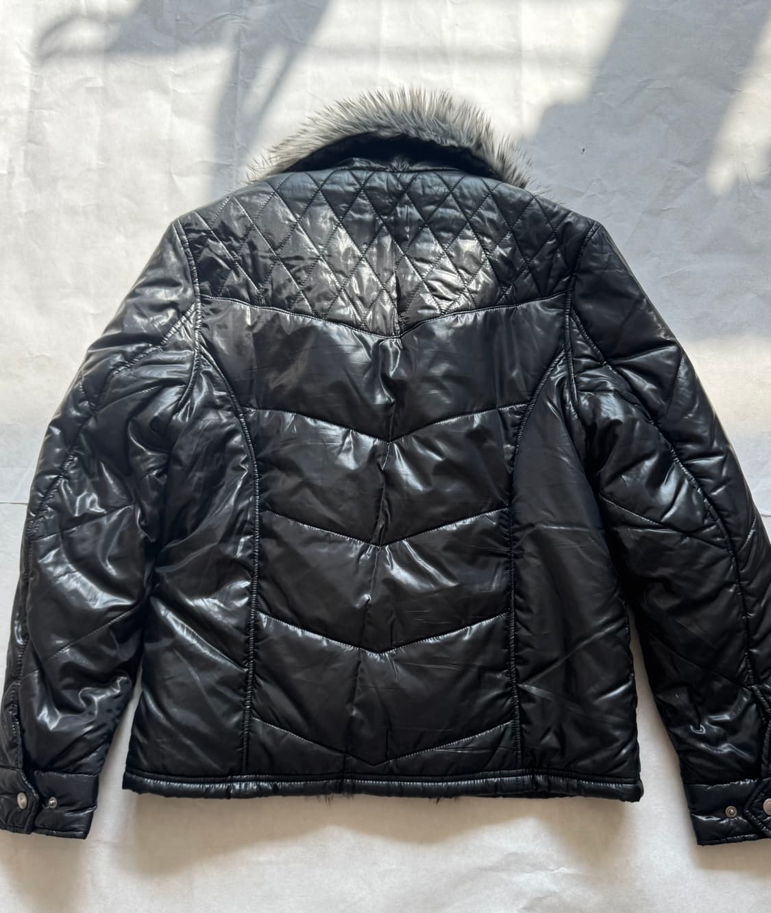 00s Japanese vintage Fur jacket 상품이미지4