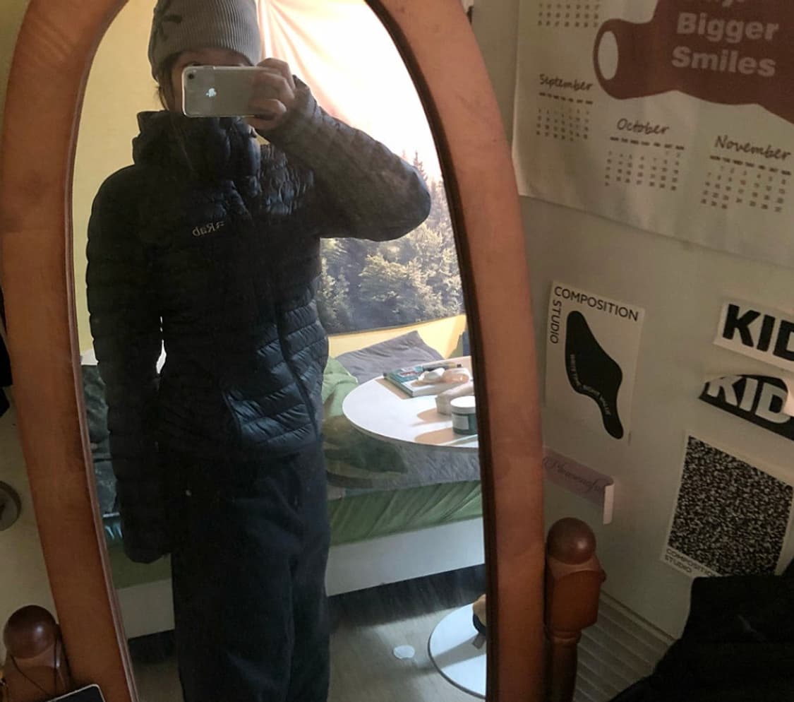 [XS] 랩 마이크로라이트 알파인 자켓 블랙 새상품 상품이미지2