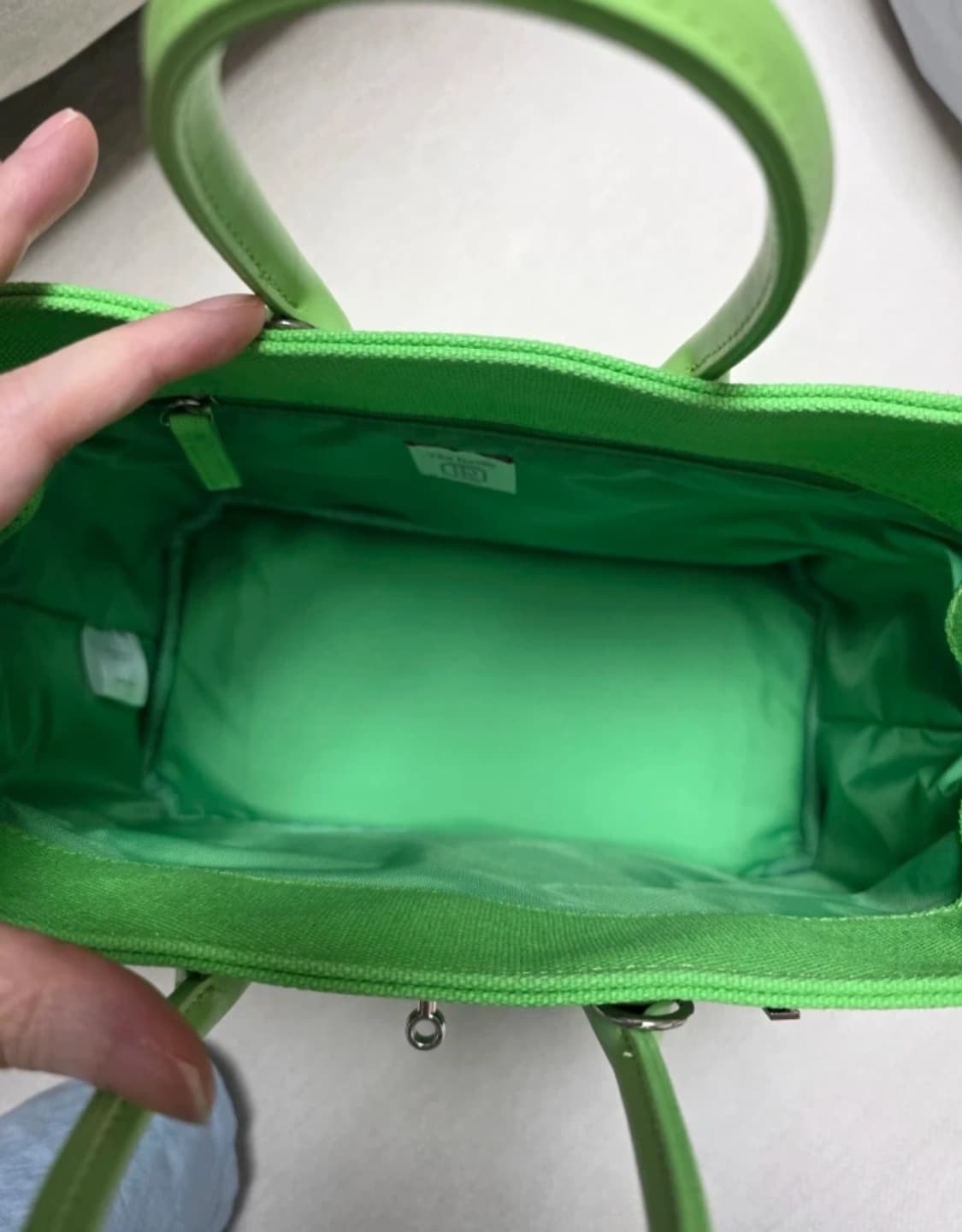 더름 제인백 25 연두 새상품 상품이미지5