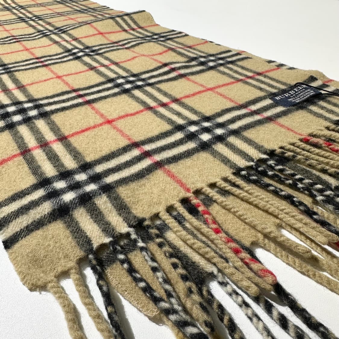 버버리 램스울 노바체크 머플러 목도리 상품이미지4