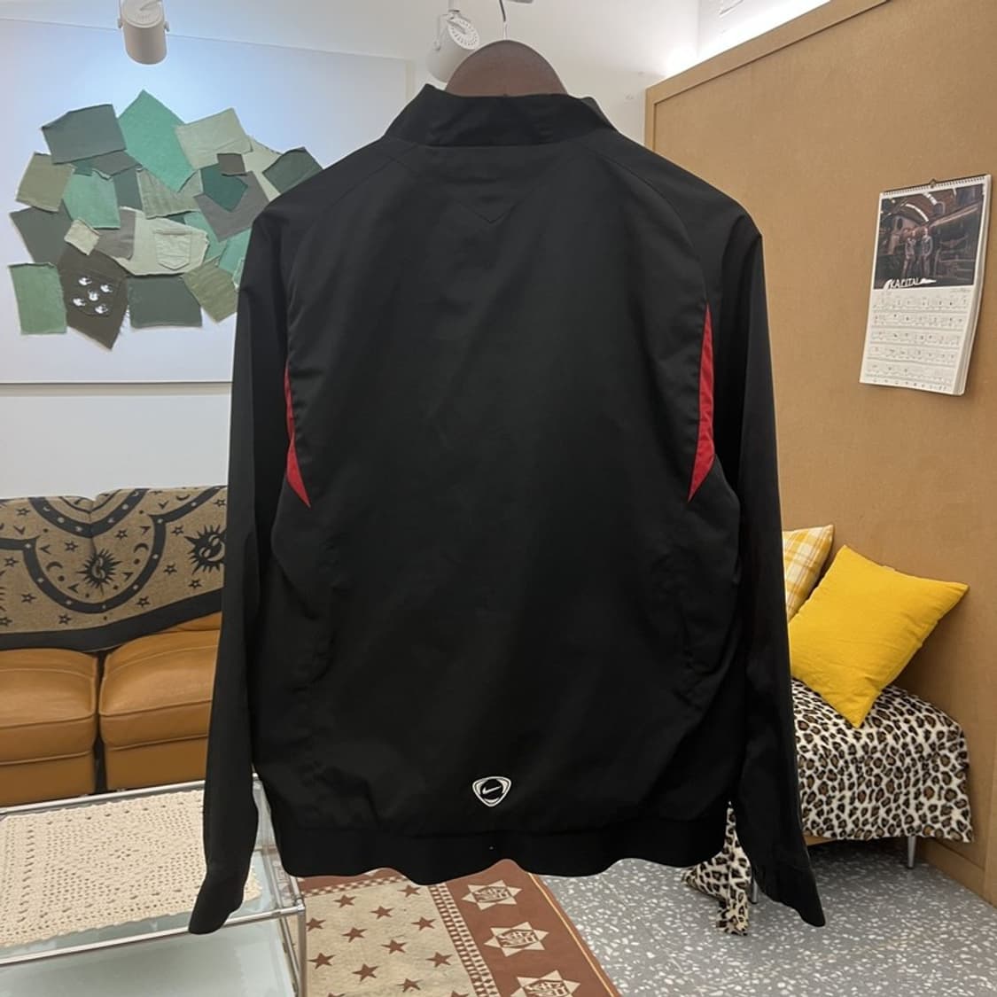 나이키 올드스쿨 구형 풋볼 배색 바람막이 자켓 M C10172 상품이미지4