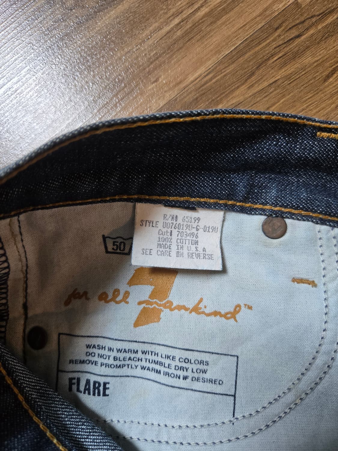 7 jeans 세븐진 데님 청바지 - 28 상품이미지5