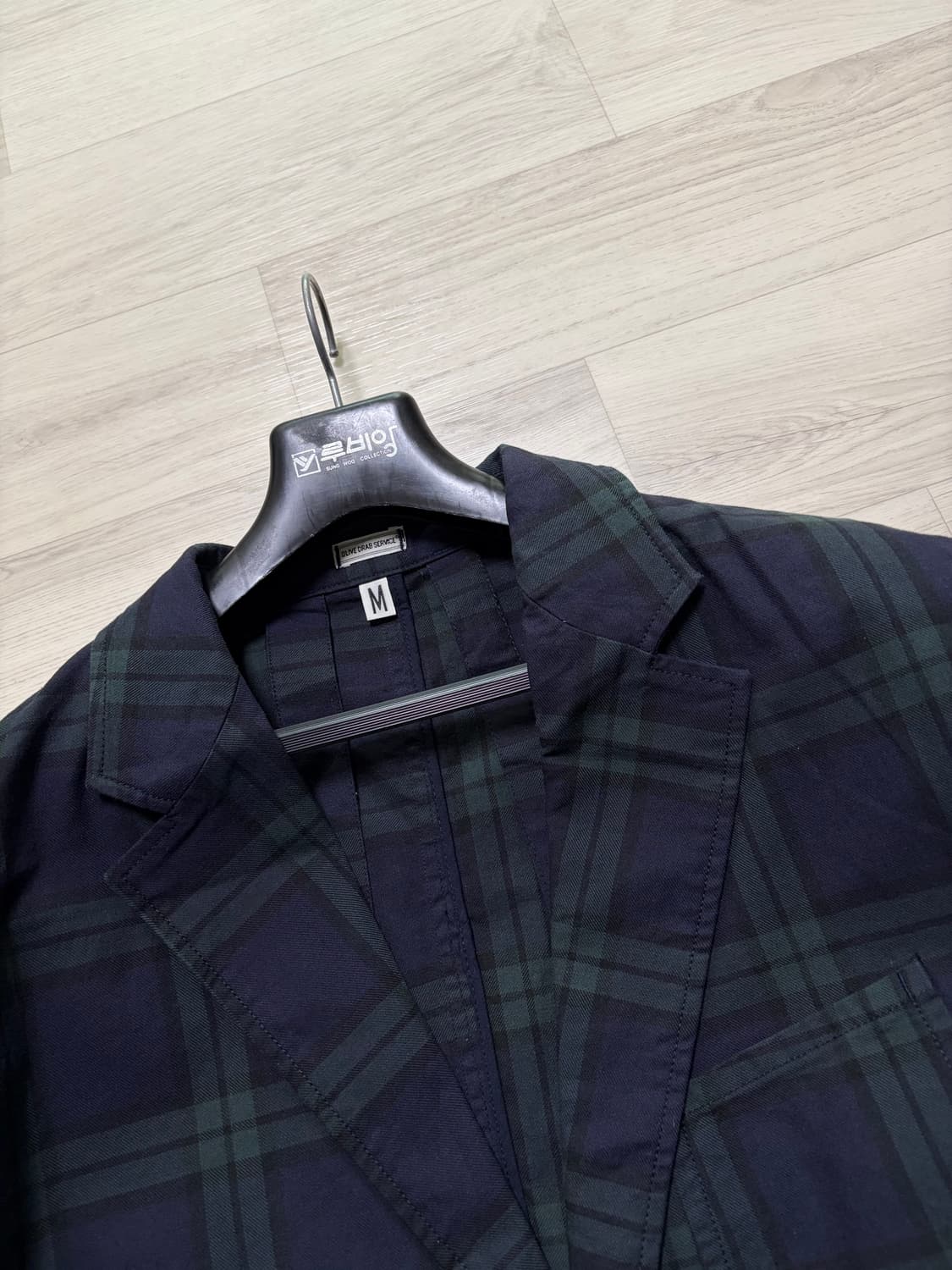 올리브드랩서비스 ODS 커뮤터 셋업 블랙와치 M사이즈 판매 상품이미지2