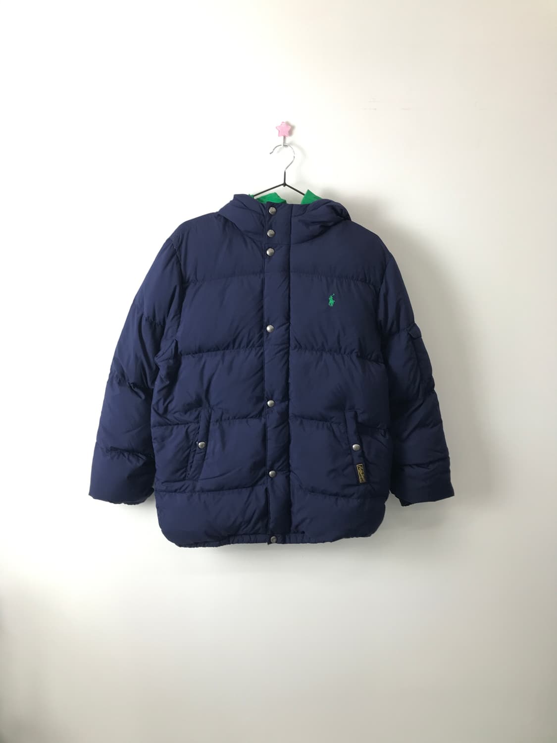 Polo Ralph Lauren Navy Puffer Jacket 상품이미지3