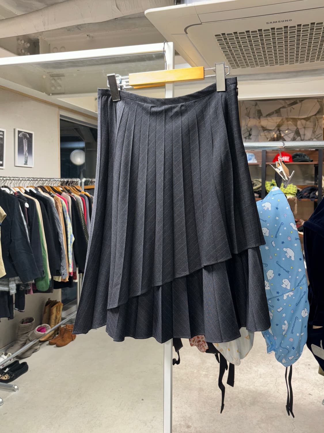 Akiko ogawa 레이어드 플리츠 스커트 상품이미지2