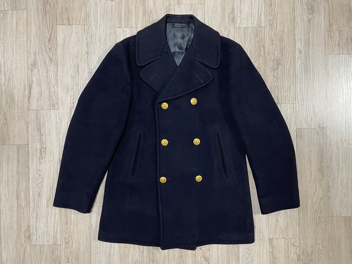 100) 60's 미군 금장 미해군 커지울 피코트(RRL&LVC&폴로) 상품이미지1