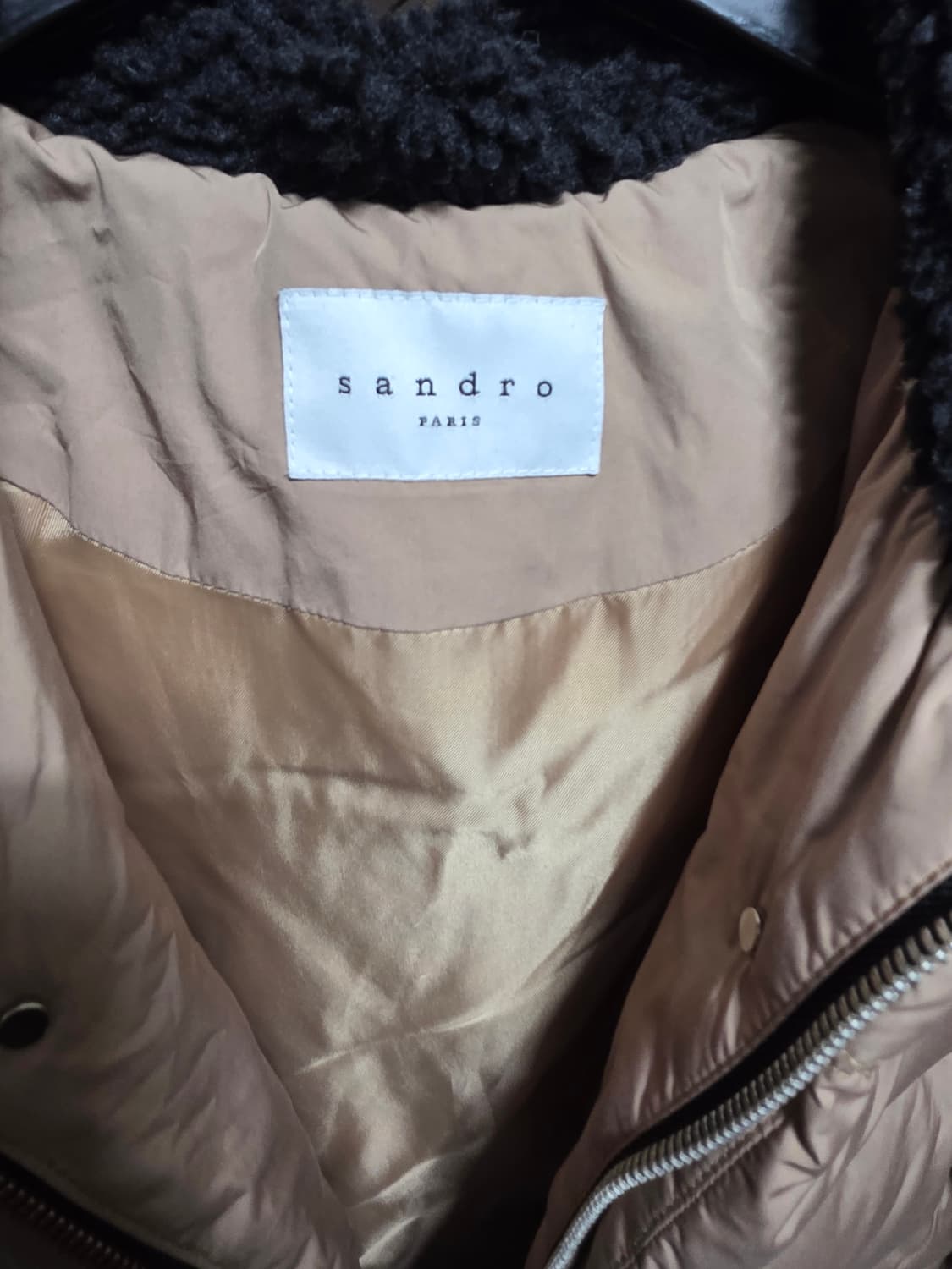 여성 산드로 구스다운 패딩 상품이미지3