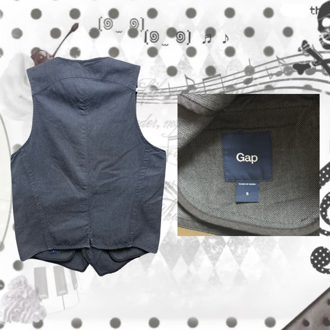 gap 갭 프레피 긱시크 베스트  상품이미지2