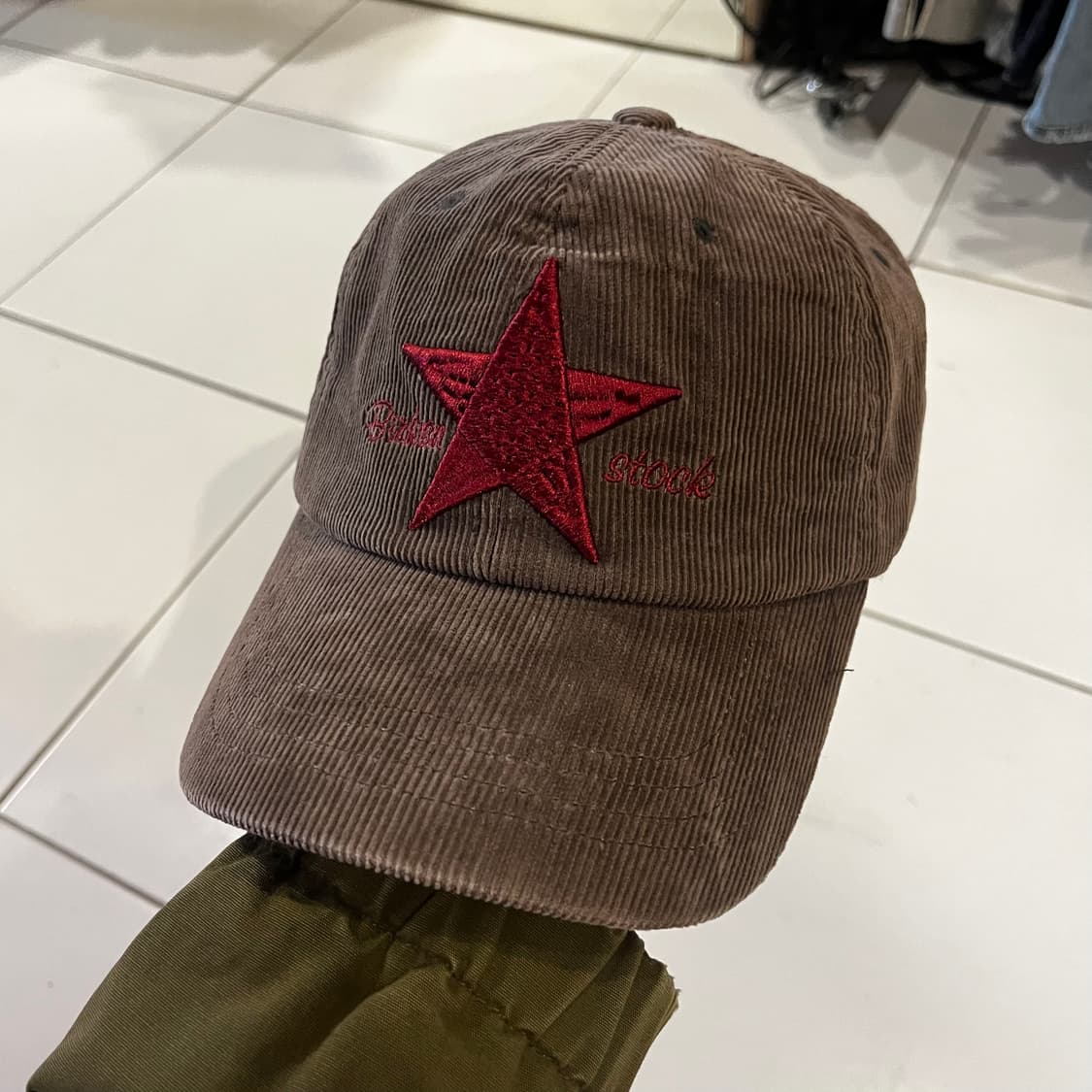 버켄스탁 빈티지 코듀로이 볼캡 상품이미지1