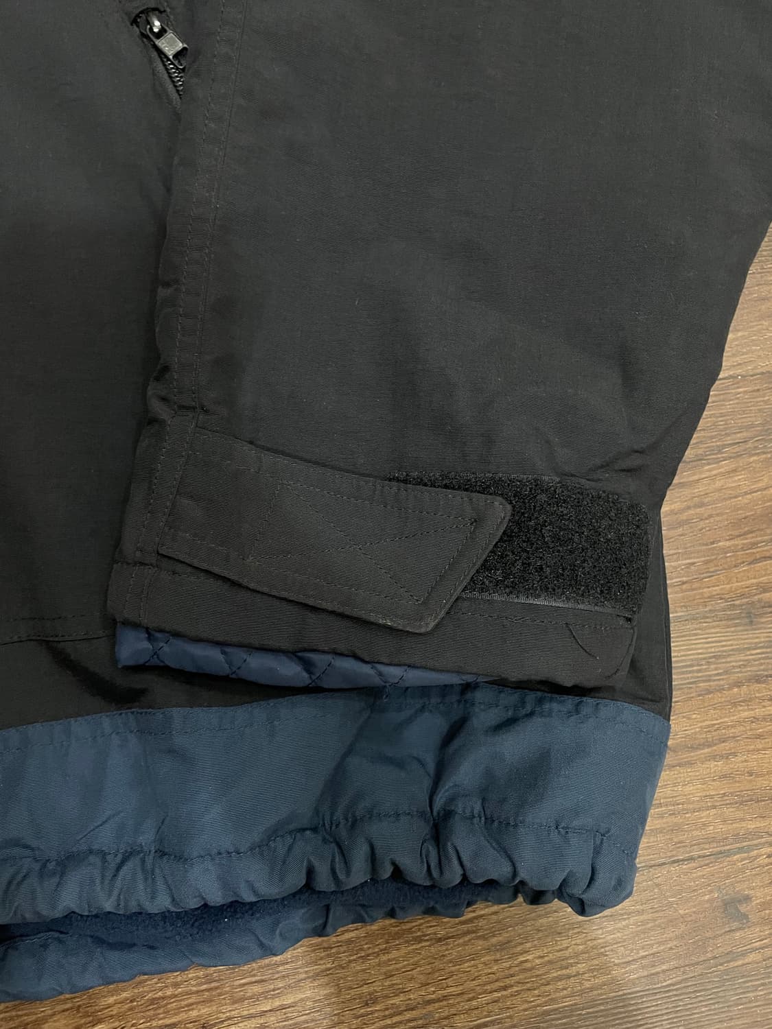 (유일매물) 90s 타미힐피거 빅플래그 나일론쉘 올드스쿨 자켓 블랙 상품이미지5