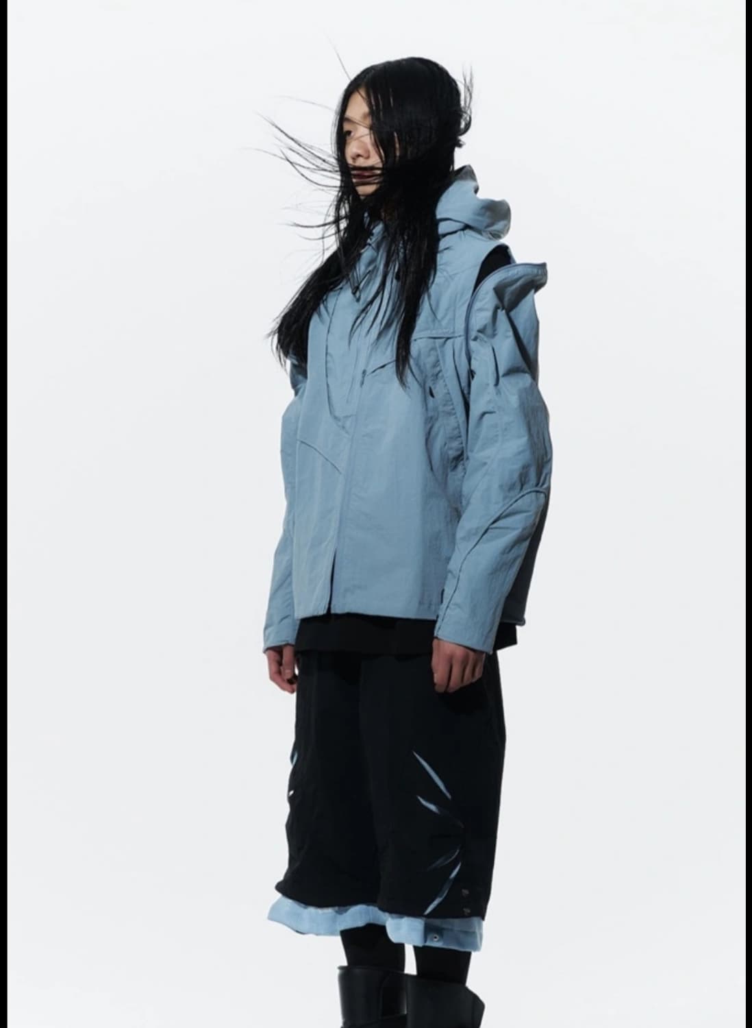 4사이즈) 산산기어 투웨이 바람막이 윈드 브레이커2way 상품이미지2