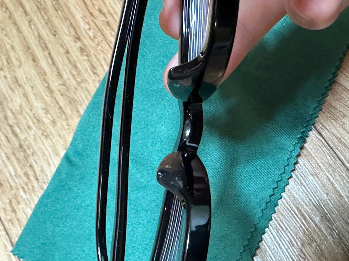 (새상품) 애쉬크로프트 긴즈버그 헤리티지 뿔테 안경 블랙 47사이즈 상품이미지5