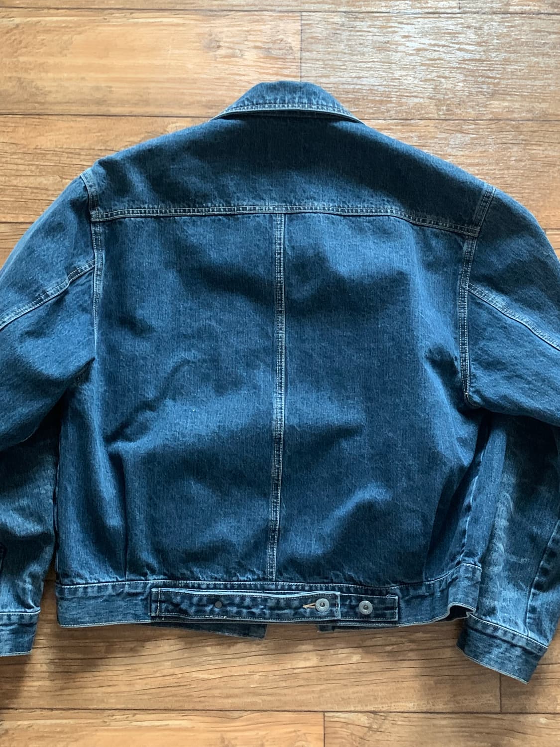 카락터 데님 트러커 자켓 사진첨부 상품이미지5