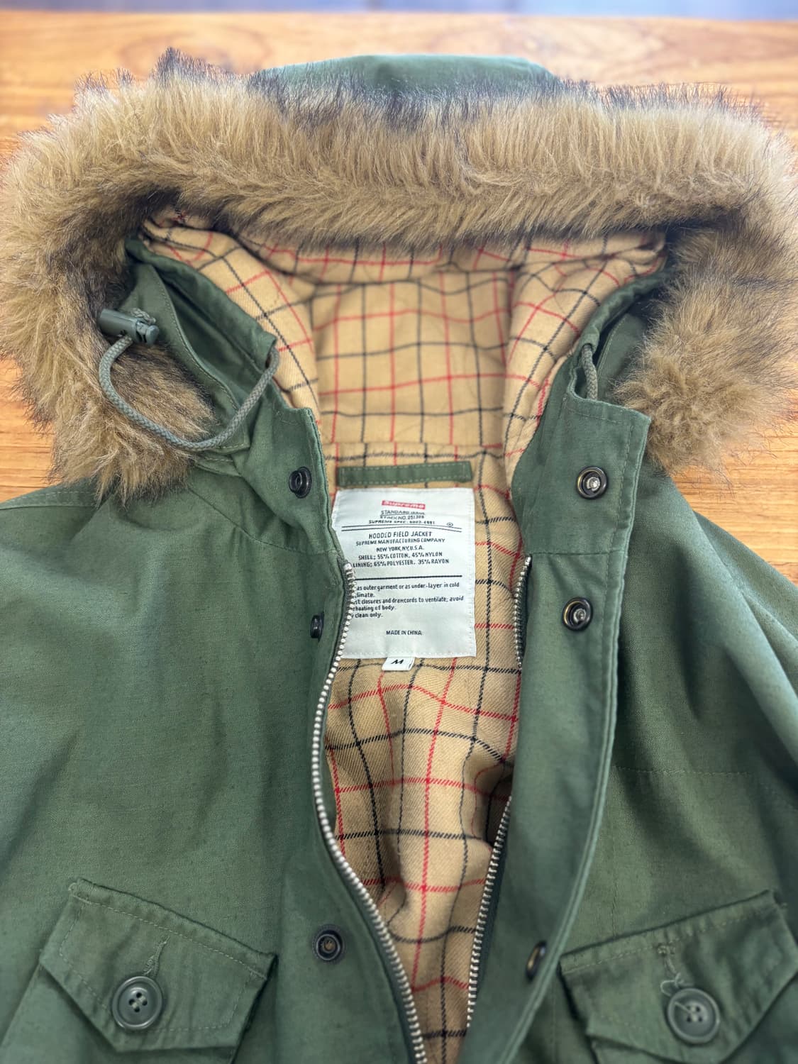 Supreme hoodied field jacket 상품이미지5