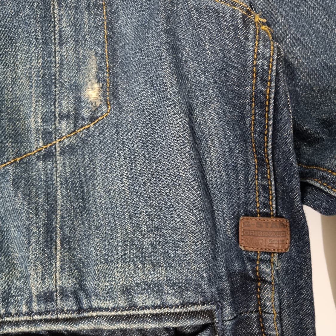 지스타로우 데님자켓 상품이미지5