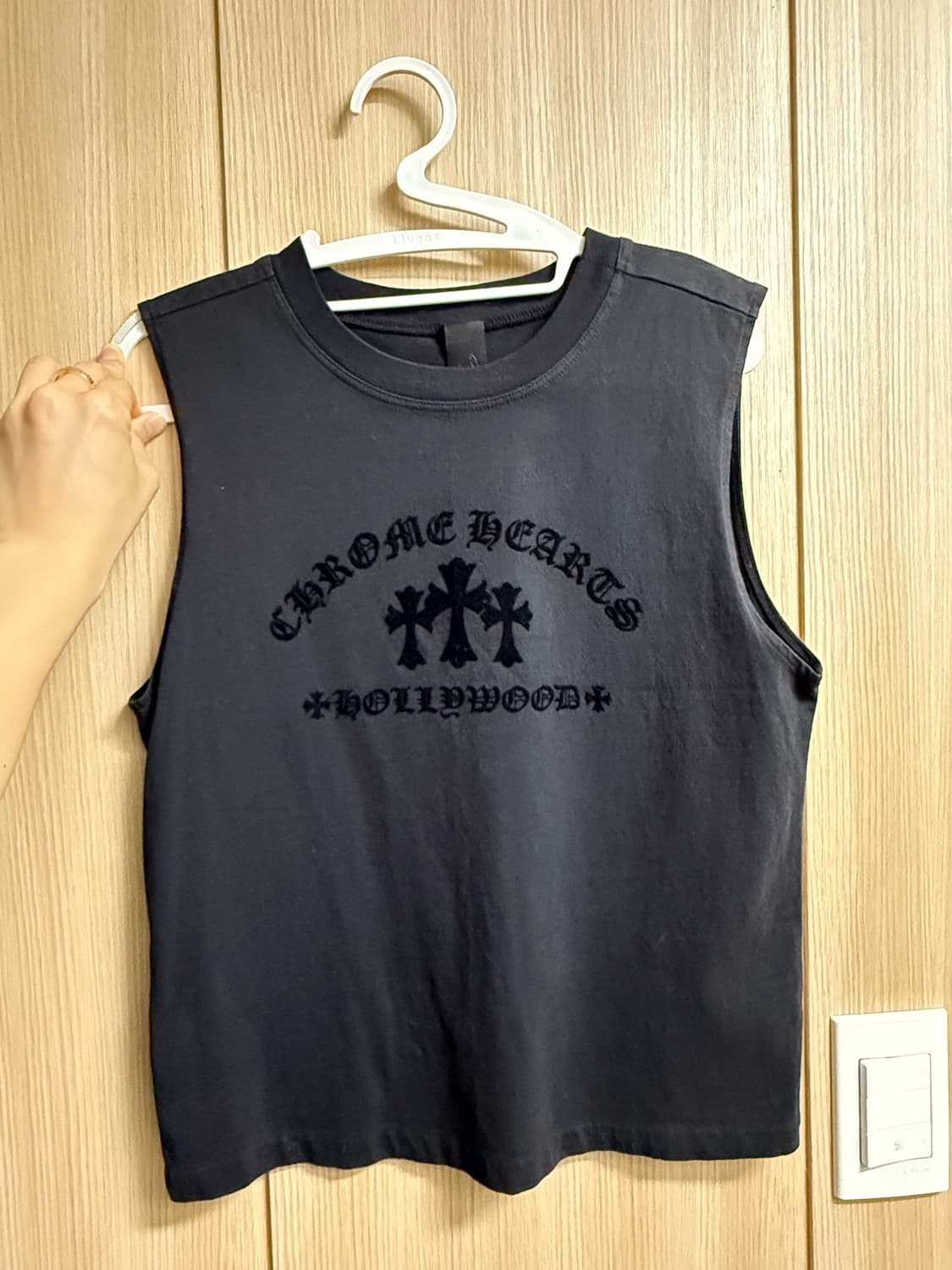 크롬하츠 할리우드 탱크탑 XS 정품 상품이미지3