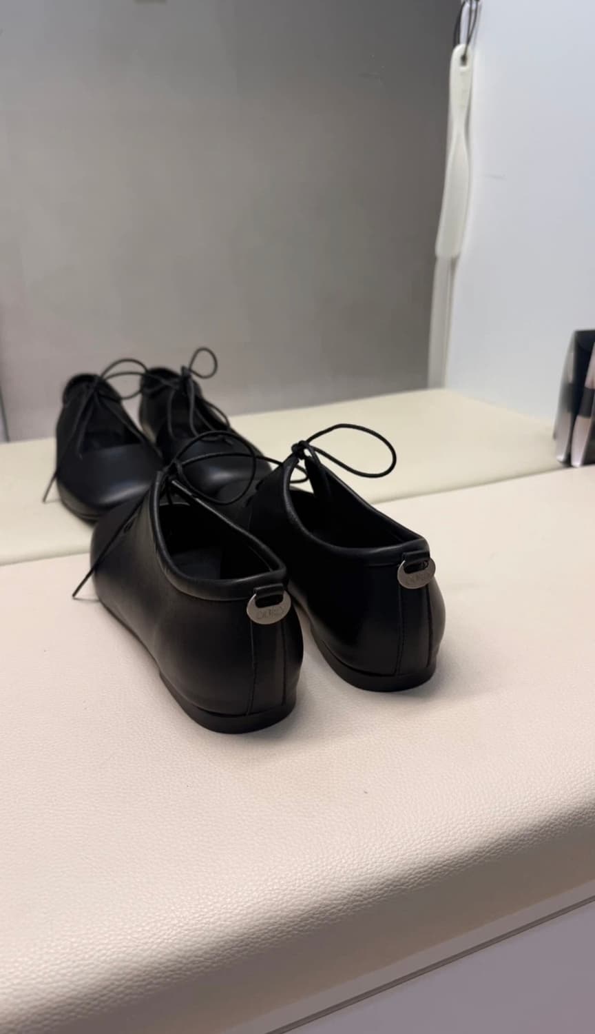 OURO 천연 가죽 플랫 슈즈 250 상품이미지2