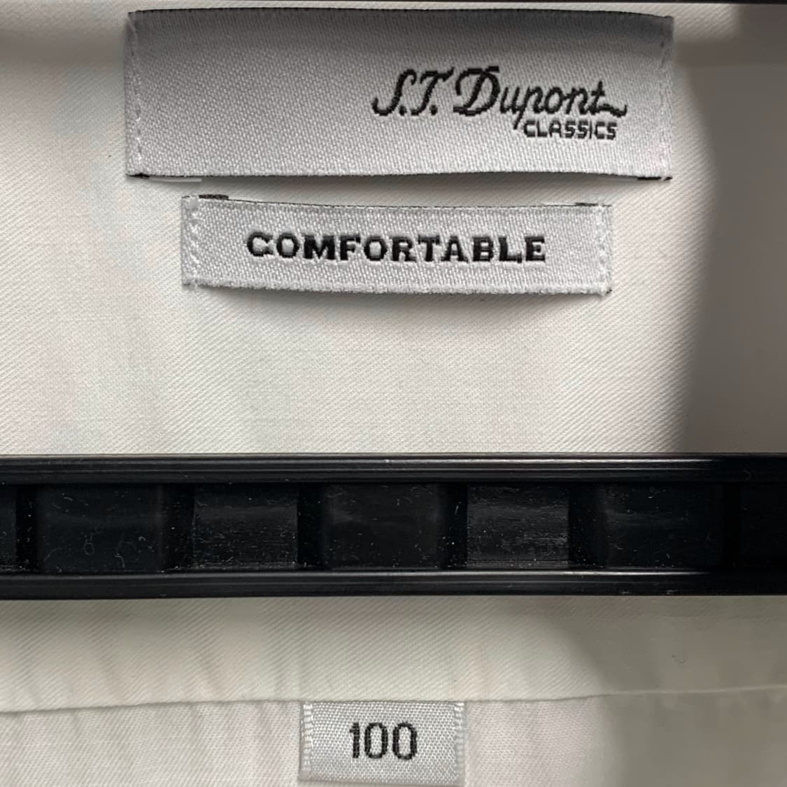 [L] S.T. 듀퐁 화이트 코튼 셔츠 상품이미지5