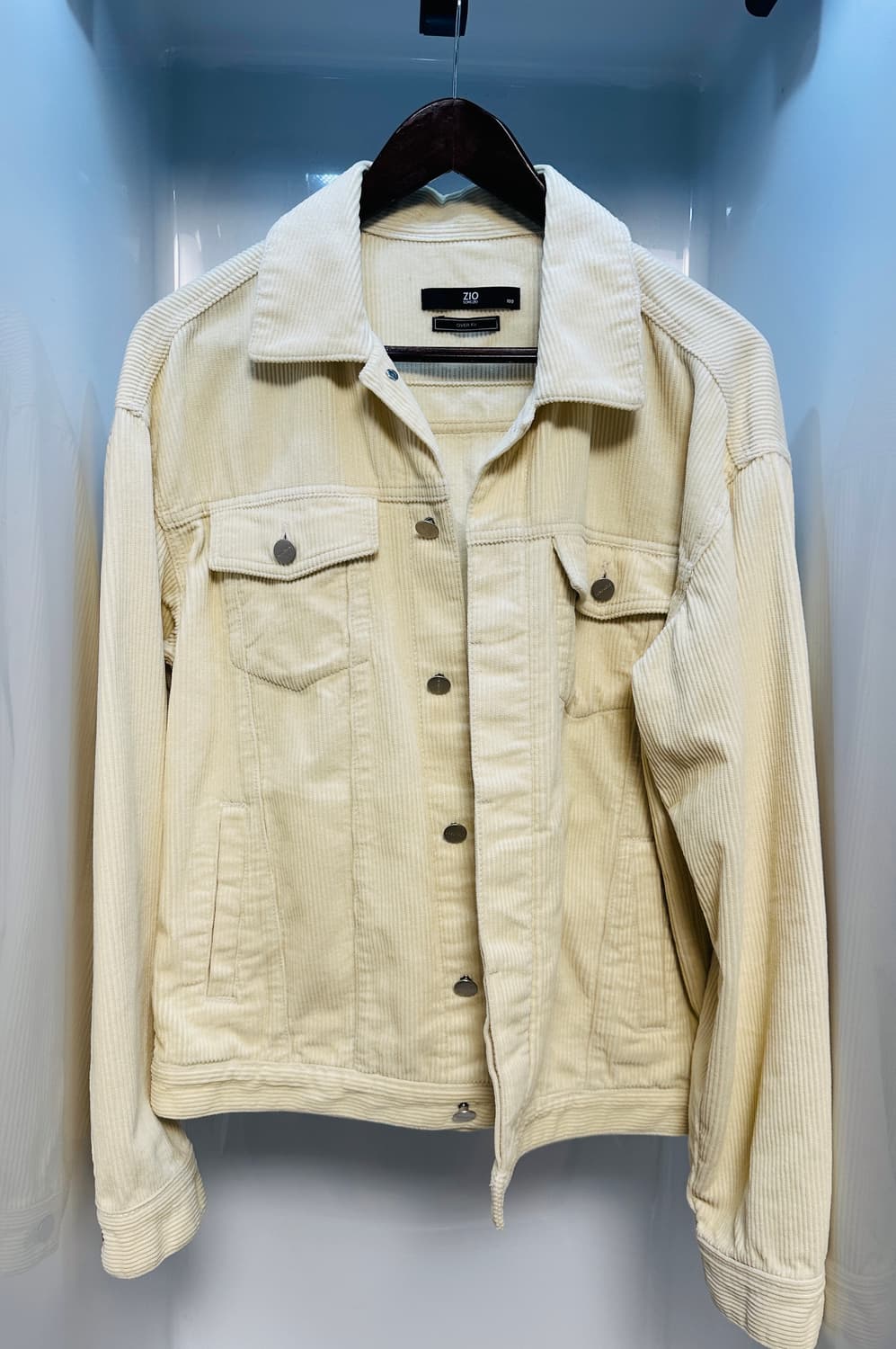 지오송지오 코듀로이 오버사이즈 자켓 100 상품이미지1