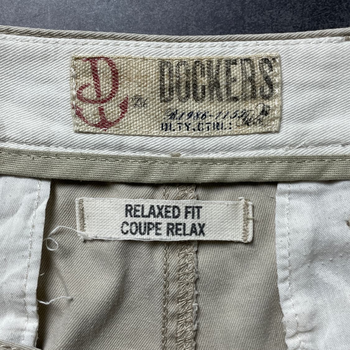 DOCKERS 다커즈 빈티지 베이지 코튼 카고 하프팬츠 A00727 상품이미지9