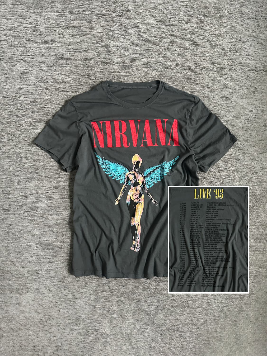 Nirvana In Utero 반팔티 상품이미지1