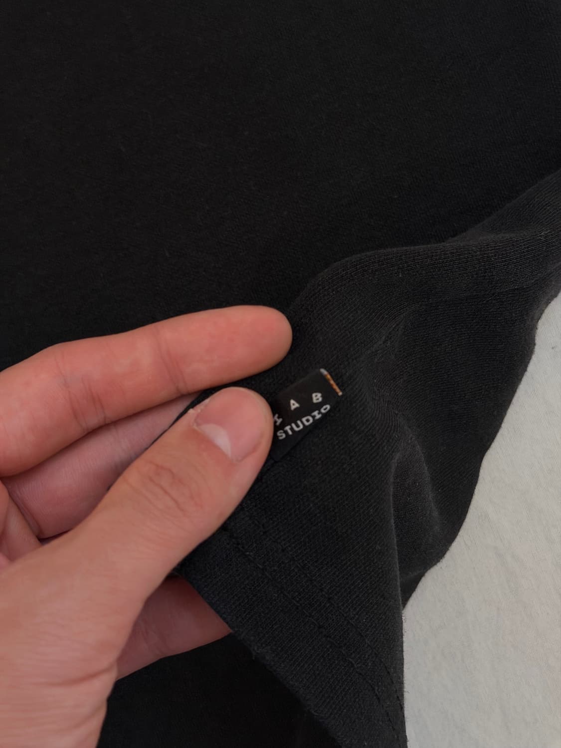 아이앱 스튜디오 반팔 티셔츠 블랙 상품이미지4