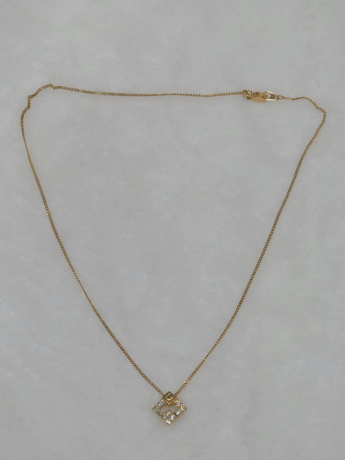 지방시 G로고 스퀘어 펜던트 목걸이 상품이미지2