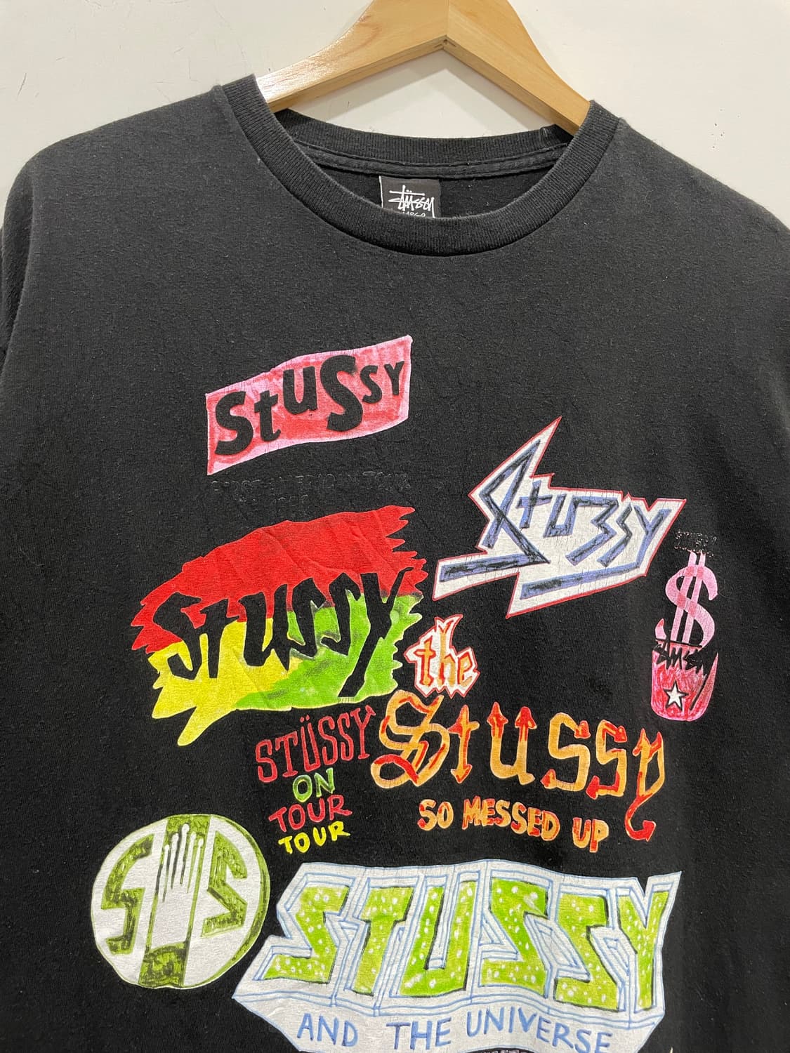 Stussy 스투시 멀티로고 그래픽 반팔티셔츠 상품이미지5