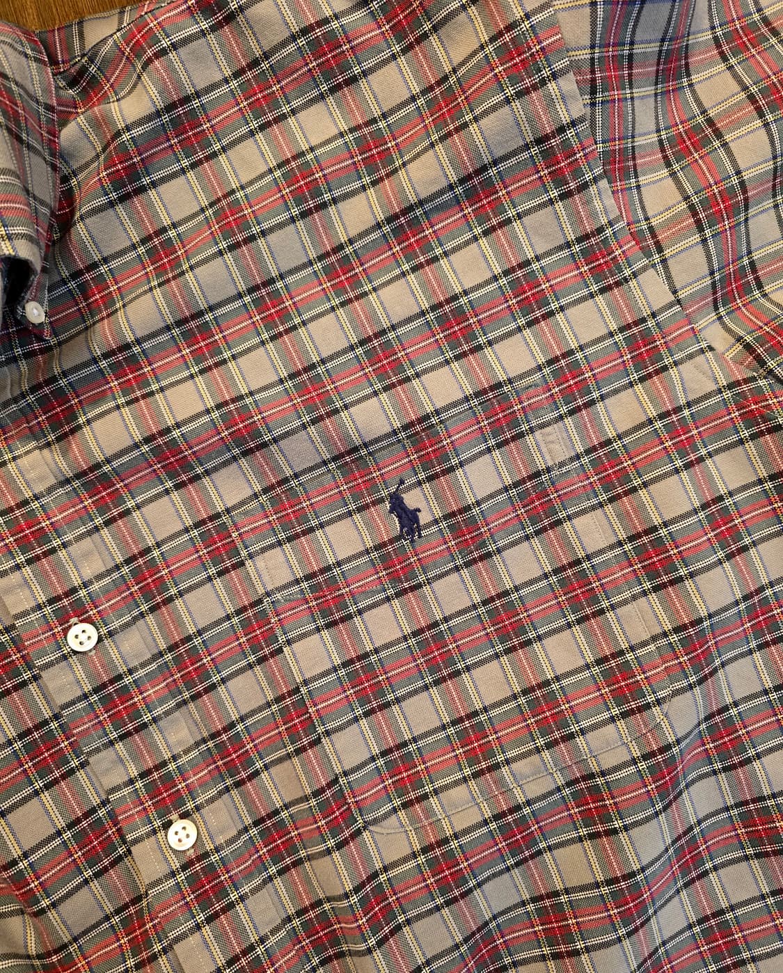 Polo BIG SHIRT 그레이 체크 (폴로 빅셔츠) 상품이미지3