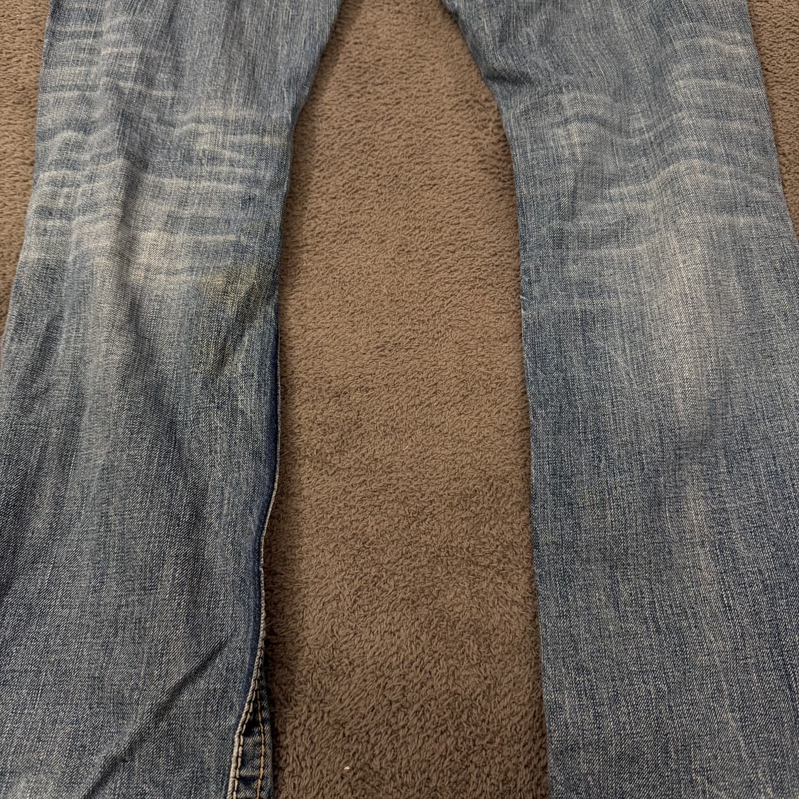 [ 정품/30 ] 락 리바이벌 빈티지 워싱 데미지 데님 청바지 상품이미지7