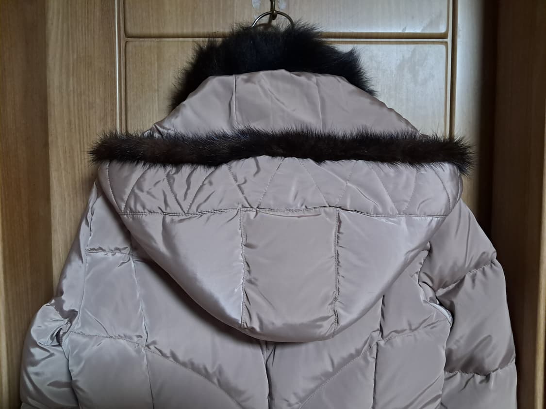 그렉노먼 여성 폭스퍼 롱패딩 90 상품이미지5