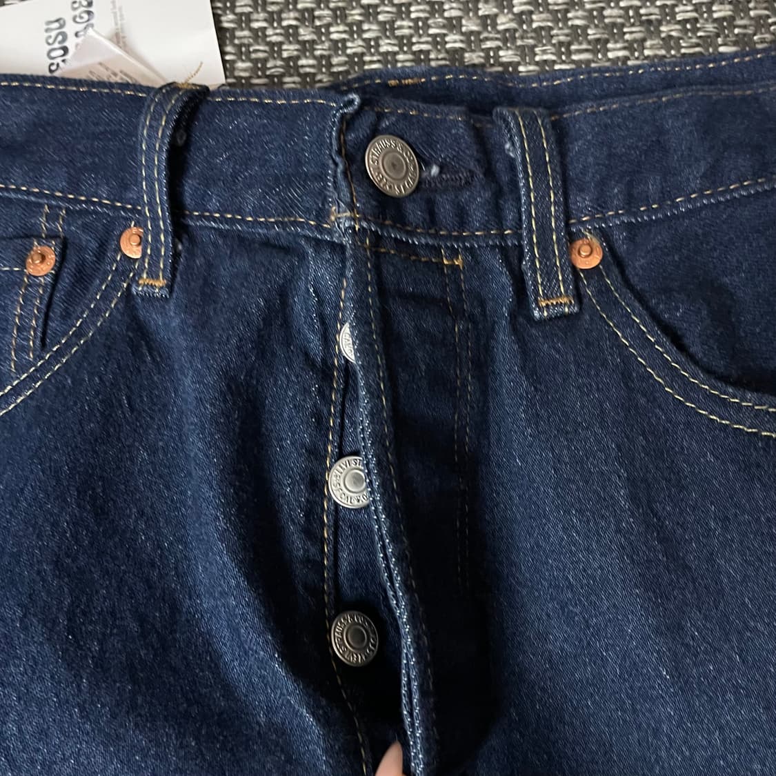 (30) 리바이스 501 30X30 진청 버튼플라이 데님 팬츠 상품이미지5
