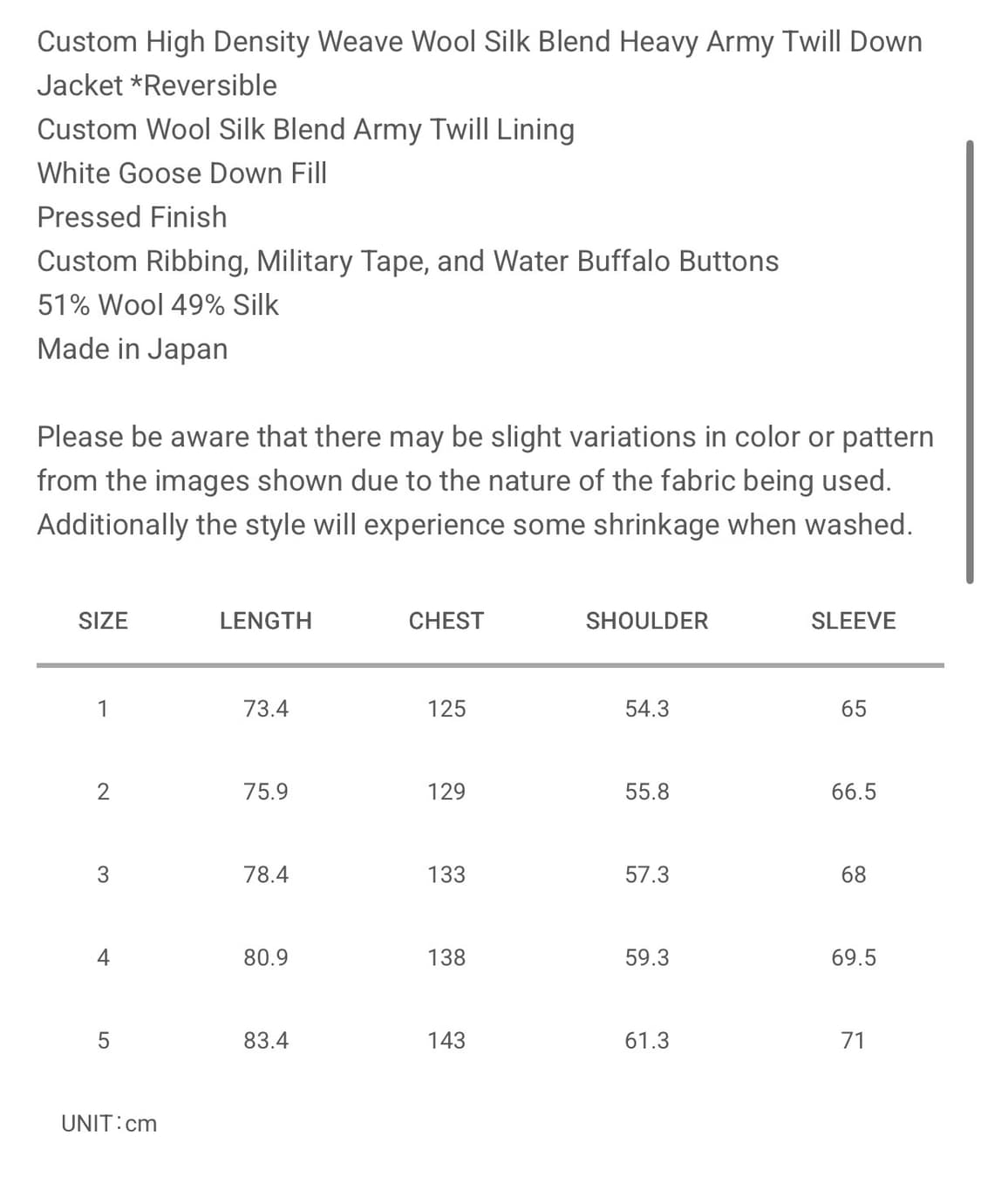 26ss CORPS DOWN JKT 상품이미지2