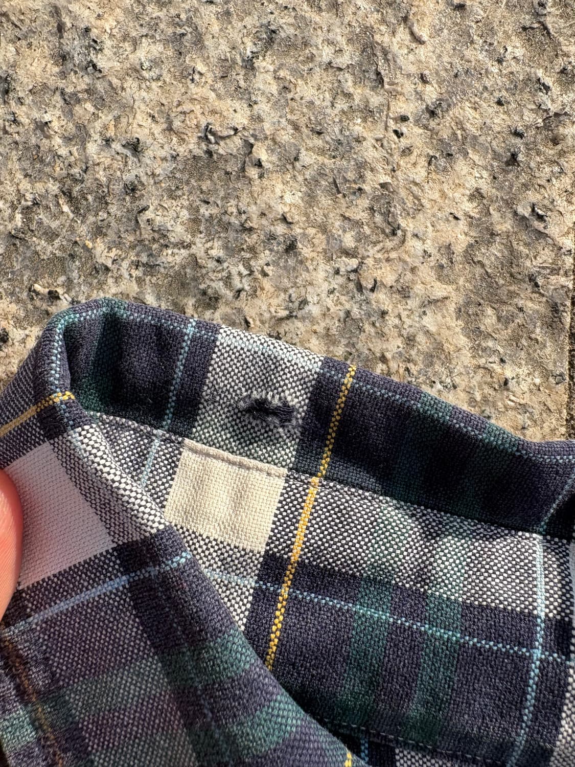 90s 폴로 빅셔츠 체크셔츠 상품이미지4