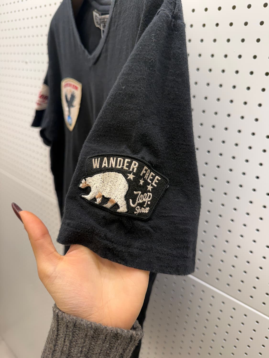 지프 스피릿 패치 반팔 티셔츠 U1208 상품이미지5