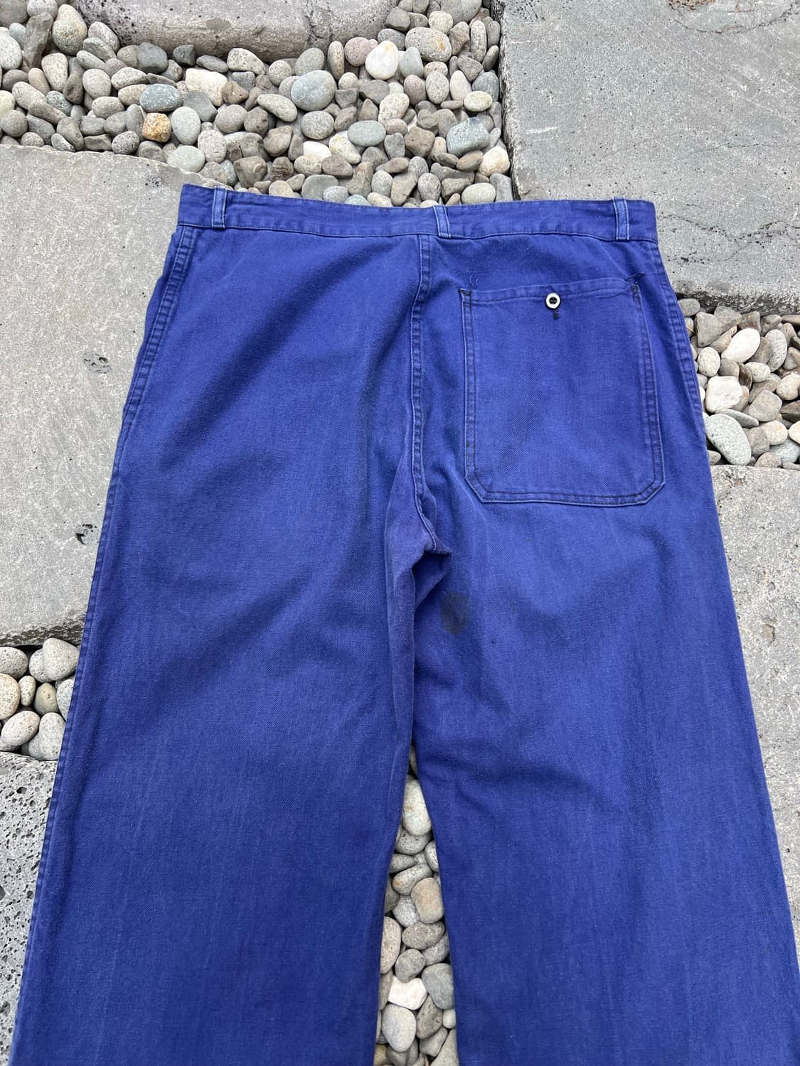 (34인치) OLD VINTAGE FADED BLUE 프렌치워크팬츠 상품이미지5
