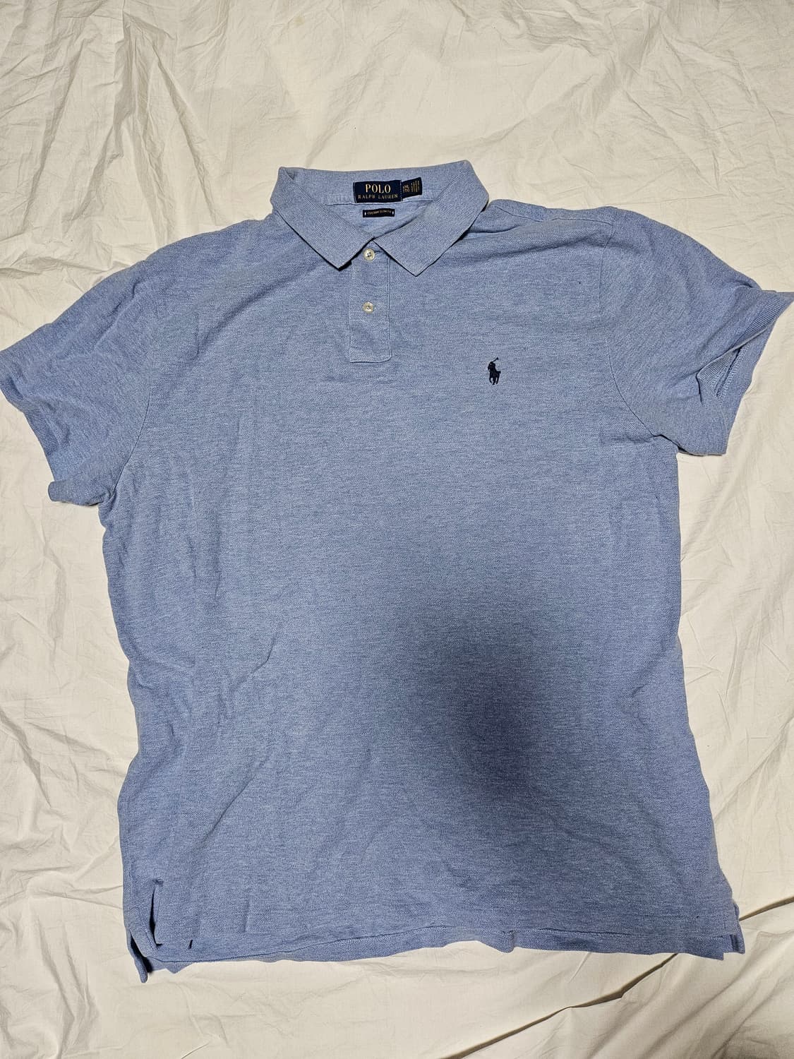 폴로랄프로렌 PK티 카라티 카라티셔츠 연하늘 XXL 상품이미지1