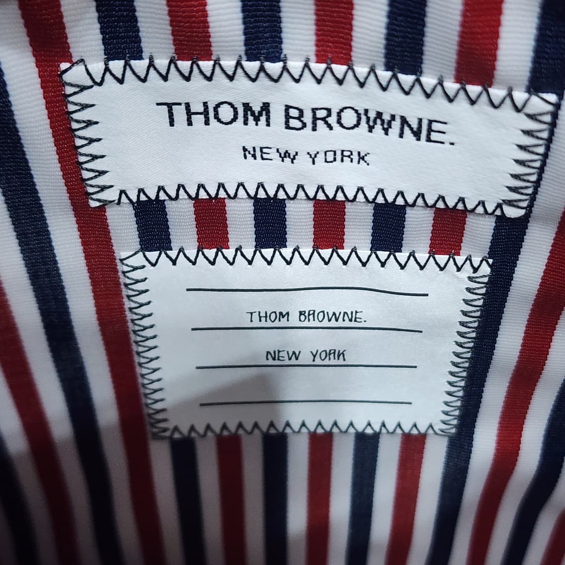 톰브라운 레더 클러치 스몰 새제품 상품이미지10