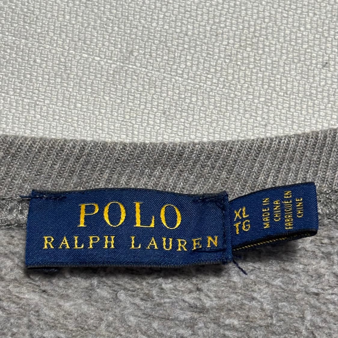 XL 폴로랄프로렌 그레이 맨투맨 상품이미지4