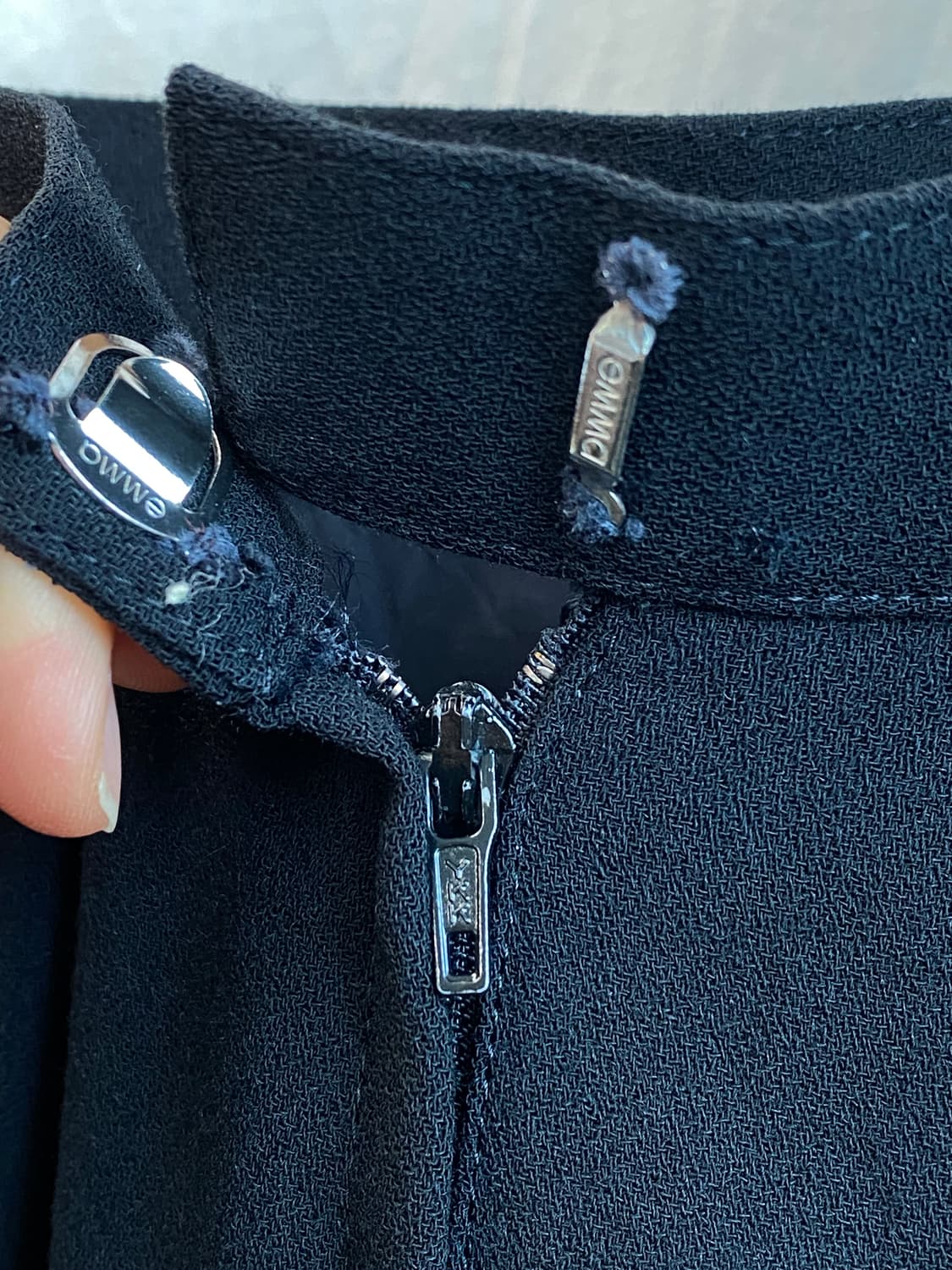 EMMA 블랙울플레어스커트(22) 상품이미지8