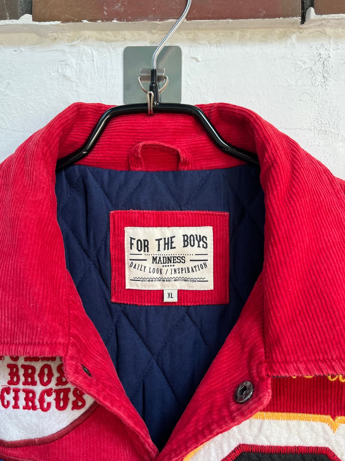 The Madness 스타디움 자켓 레드 XL 상품이미지2