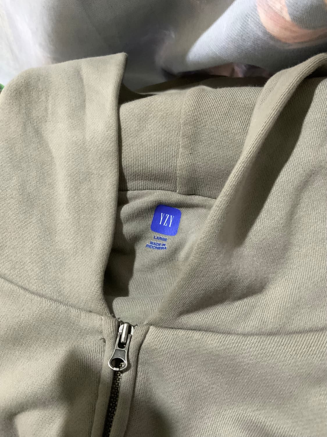 Yeezy 후드집업 그레이 L 상품이미지2