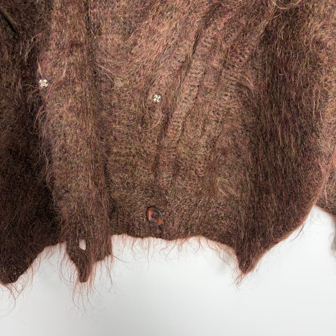빈티지 니트 모헤어 가디건 자켓 상품이미지6