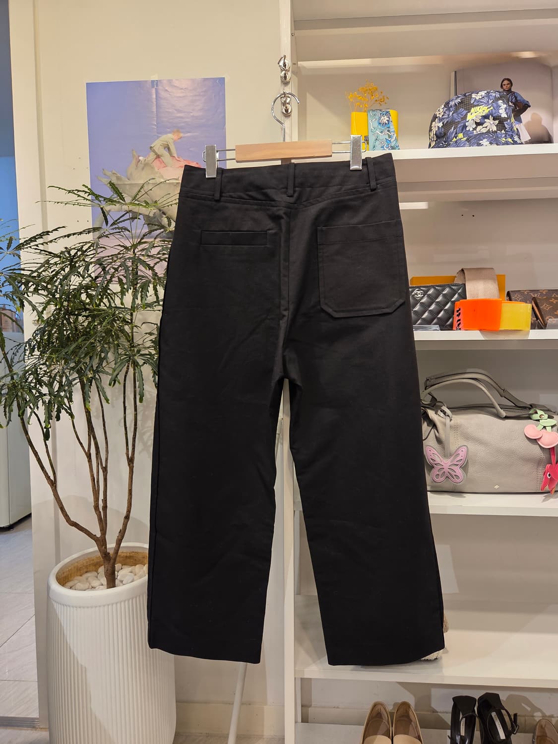 럭키슈에뜨 와이드 코튼 팬츠 상품이미지8