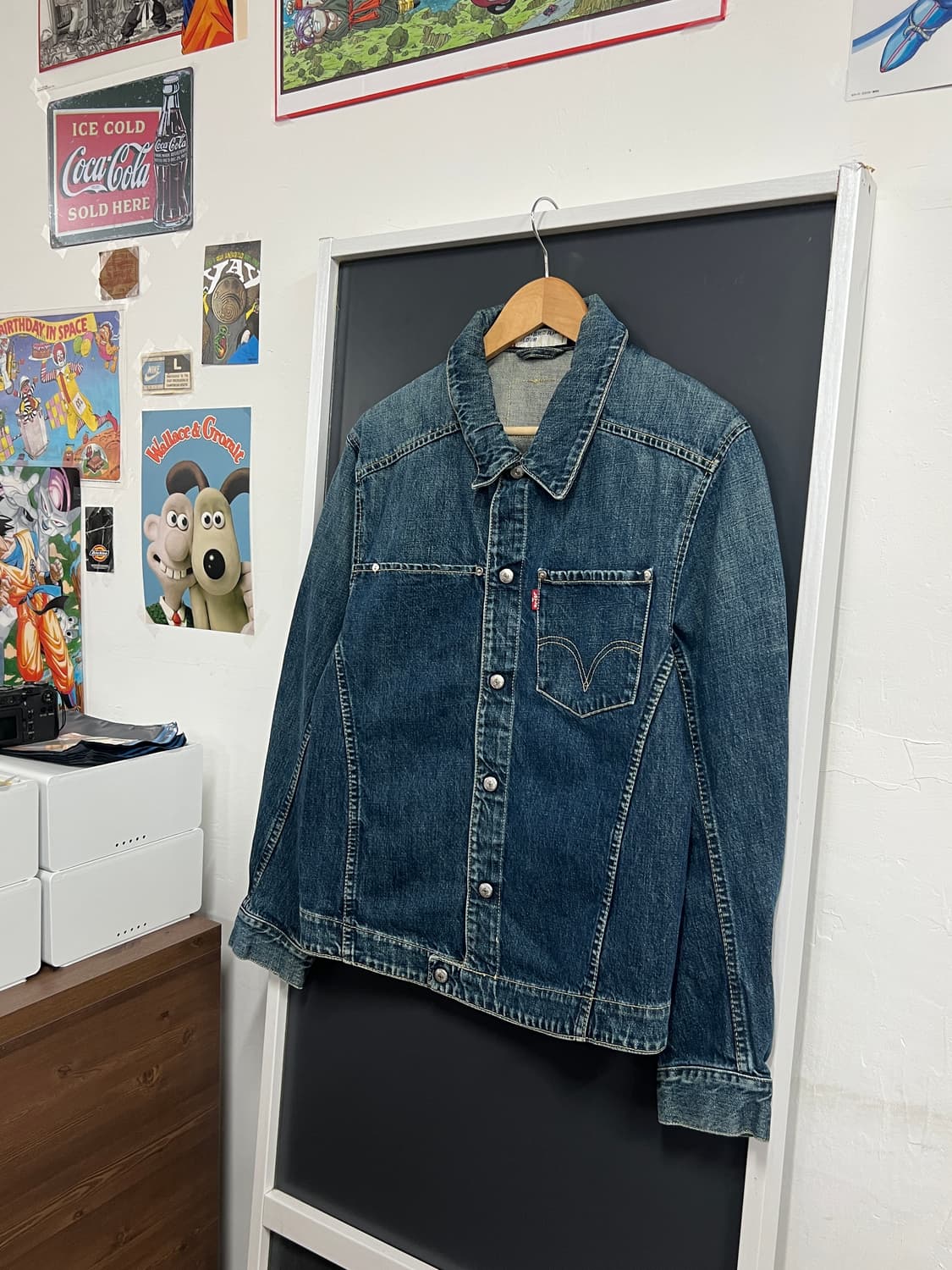 Levis 리바이스 엔지니어드 데님 트러커 자켓 상품이미지1