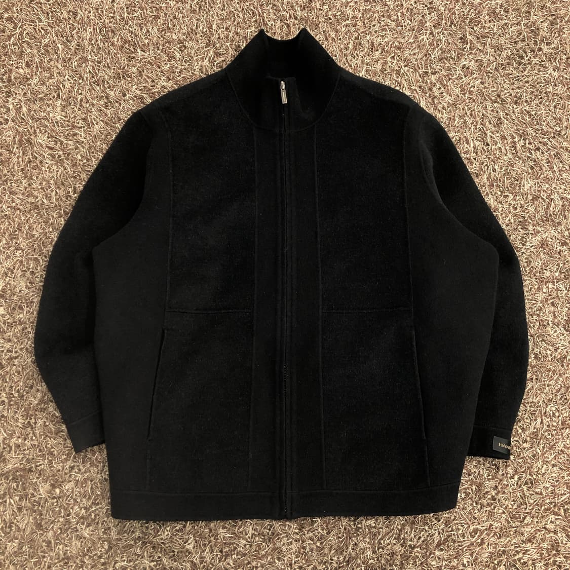 파크랜드 울 하이넥 집업 자켓 상품이미지1