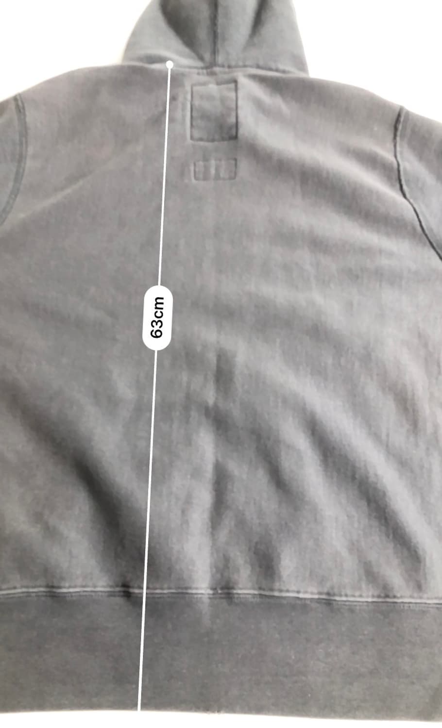 아베크롬비 90s 데미지드 후드티 S 상품이미지9