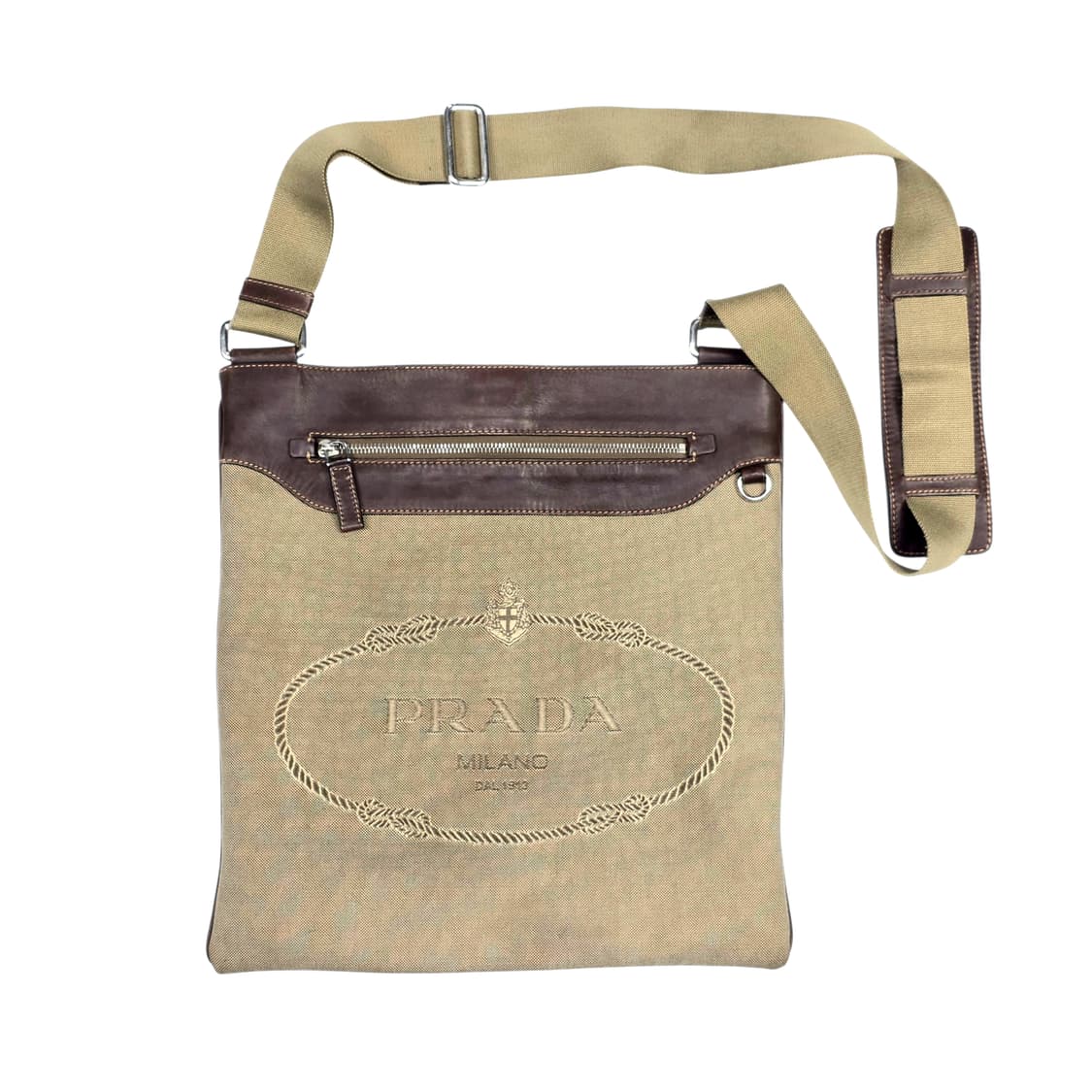 프라다 캔버스 메신저백 상품이미지1