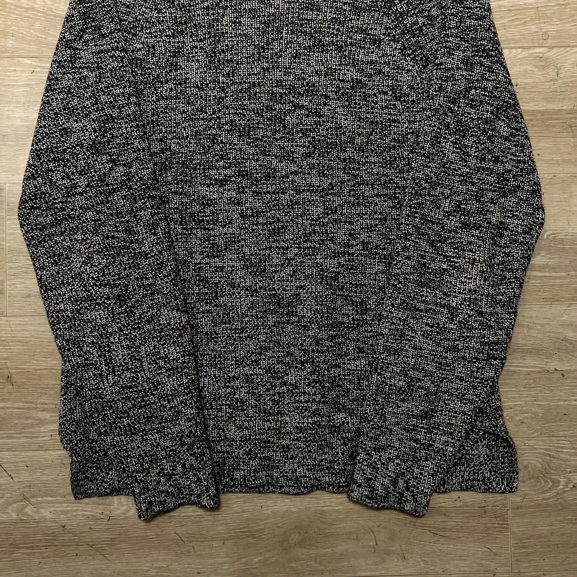 라코스테 여성 베이직 헤링본 라운드넥 니트 스웨터 [그레이] 4사이즈 상품이미지3