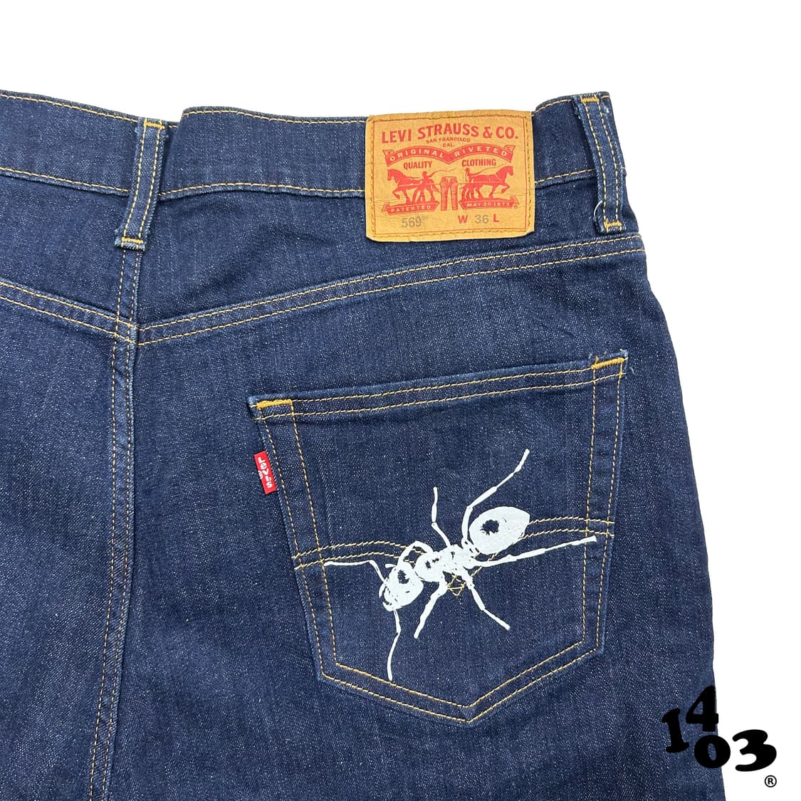 개미 프린팅 버뮤다 쇼츠 🐜🐜 상품이미지3